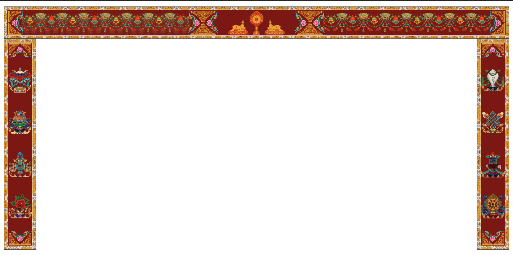 Tibetan Temple Gate